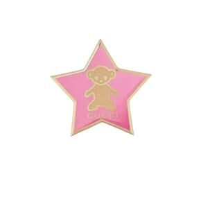 Gucci Star Shaped Teddy Brooch